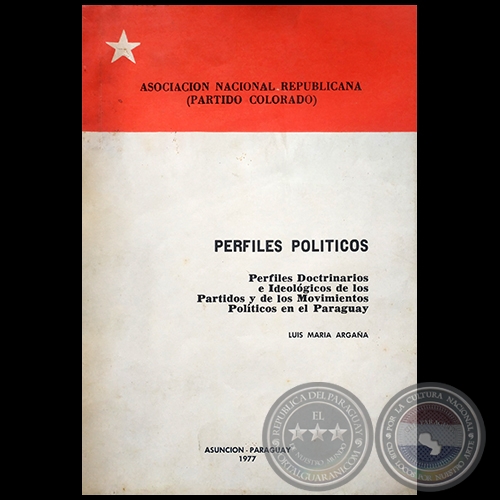 PERFILES POLÍTICOS - Autor: LUIS MARÍA ARGAÑA - Año 1977